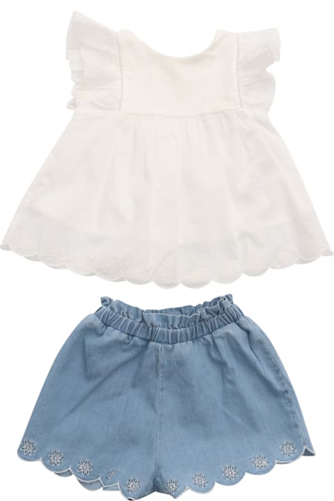 Chloé for Girls Chloé Shorts+shirt