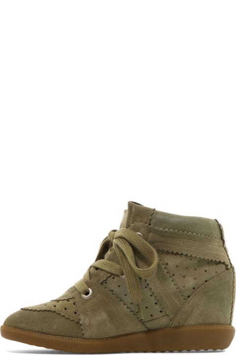 Isabel Marant for Women Isabel Marant Bobby Lace-up Wedge Sneakers