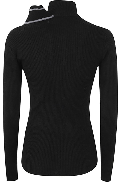 Fashion for Women Y/Project Double Collar Fitted Sweater