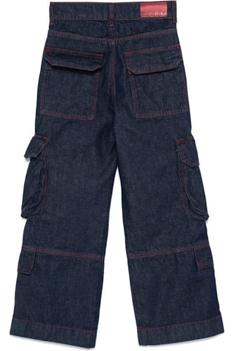 MSGM Bottoms for Girls MSGM Jeans Cargo