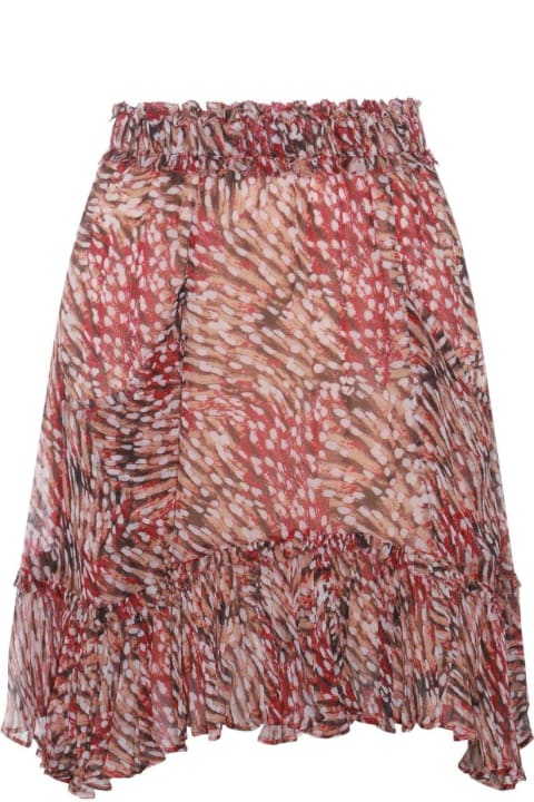 Skirts for Women Marant Étoile Veronique High-waist Pleated Midi Skirt