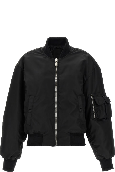 Coats & Jackets for Women Givenchy Pocket Detail Bomber Jacket