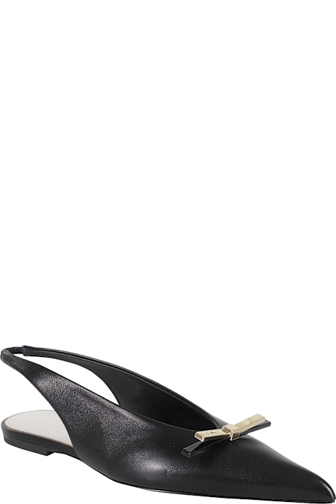 Lanvin أحذية مسطحة لـ السيدات Lanvin Bow Flat Slingback