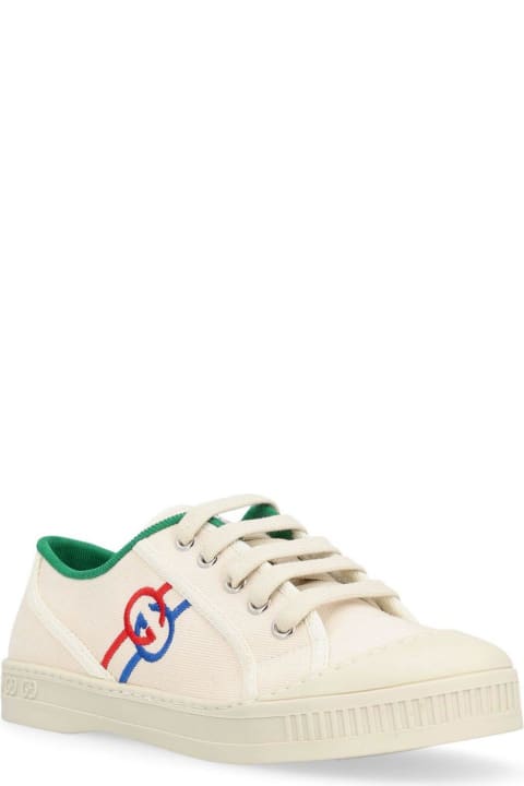 Gucci Sale for Kids Gucci Tennis 1977 Lace-up Sneakers