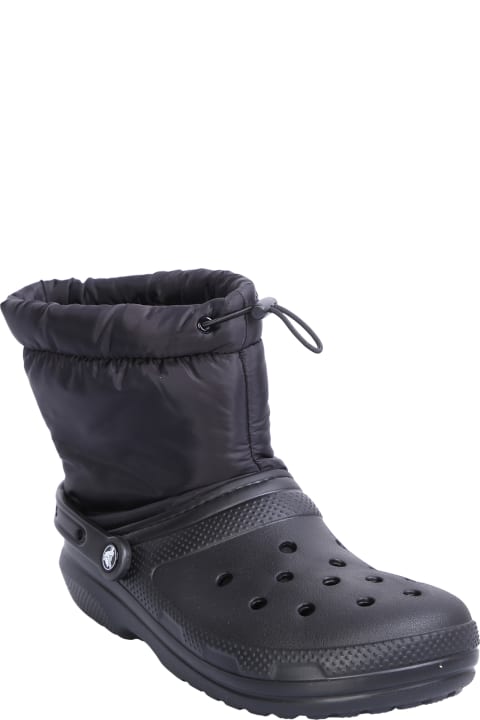 ウィメンズ新着アイテム Crocs Crocs Classic Neo Puff Boots In Black