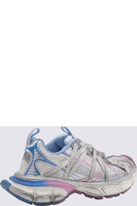 Balenciaga Sneakers for Women Balenciaga White And Multicolor Leather Sneakers
