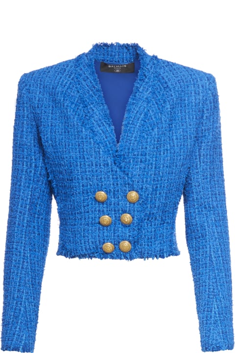 Coats & Jackets for Women Balmain Tweed Blazer
