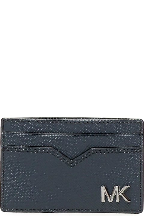 MICHAEL Michael Kors لـ Men MICHAEL Michael Kors Edison Saffiano Leather Card Holder