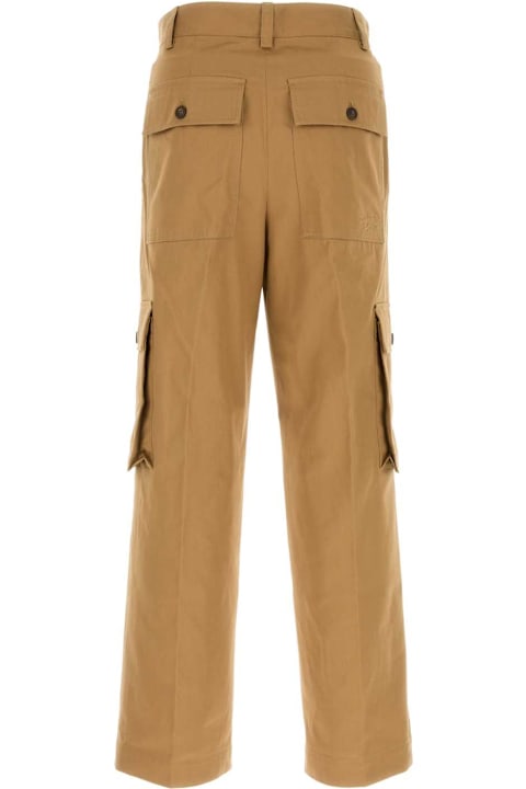 Maison Kitsuné for Men Maison Kitsuné Camel Cotton Cargo Pant