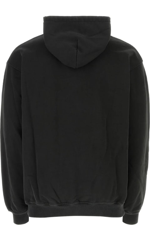REPRESENT Fleeces & Tracksuits for Women REPRESENT Dark Grey Cotton Thoroughbred Sweatshirt