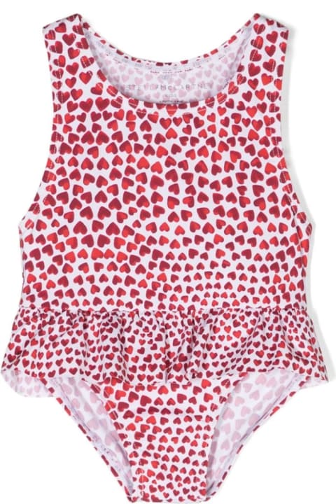 Stella McCartney Kids Swimwear for Baby Girls Stella McCartney Kids Costume Con Stampa