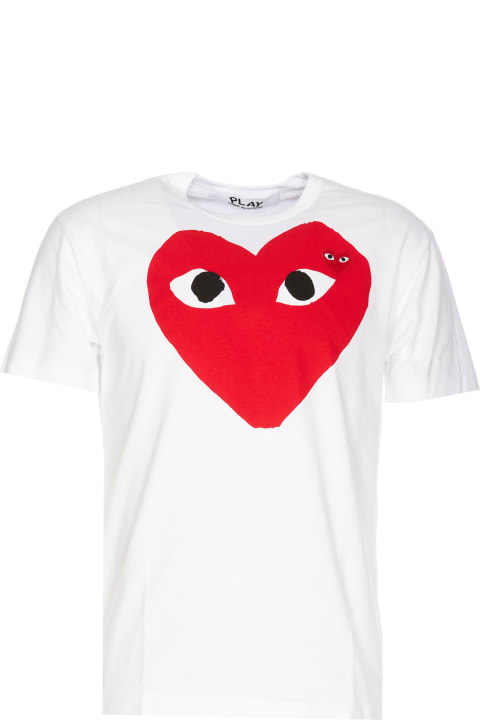 Comme des Garçons Play for Men Comme des Garçons Play Red Heart Play T-shirt