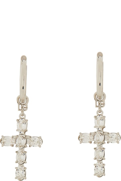 Jewelry for Women Dolce & Gabbana Earrings With Crosses