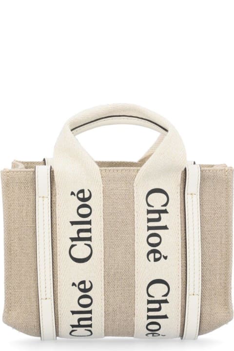 Chloé Totes for Women Chloé Mini Woody Tote Bag