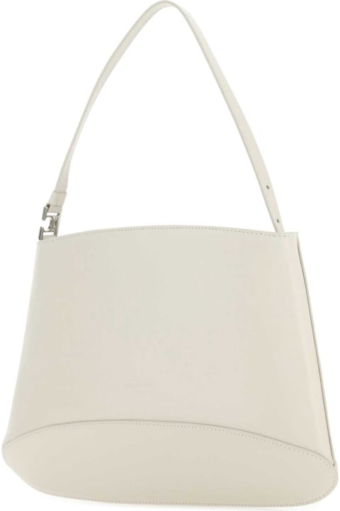 Low Classic for Women Low Classic Ivory Leather Handbag