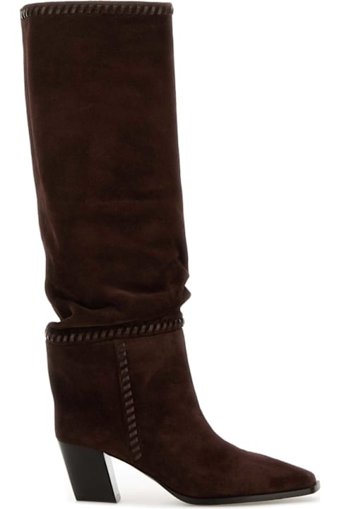 Homeware Jimmy Choo Brown Suede Hart Boots