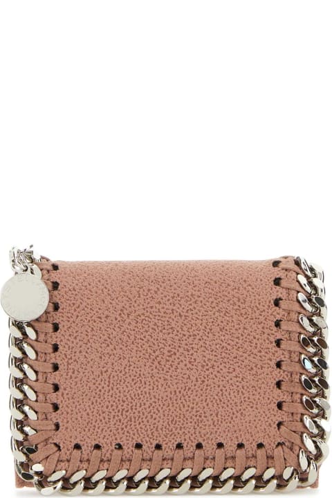 Fashion for Women Stella McCartney Antiqued Pink Shaggy Deer Falabella Wallet
