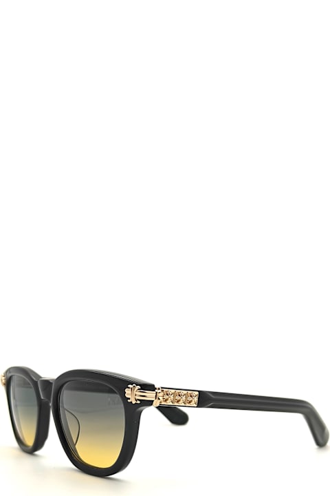 Chrome Hearts Eyewear for Men Chrome Hearts Smoke Show - Black / 18k Gold Sunglasses