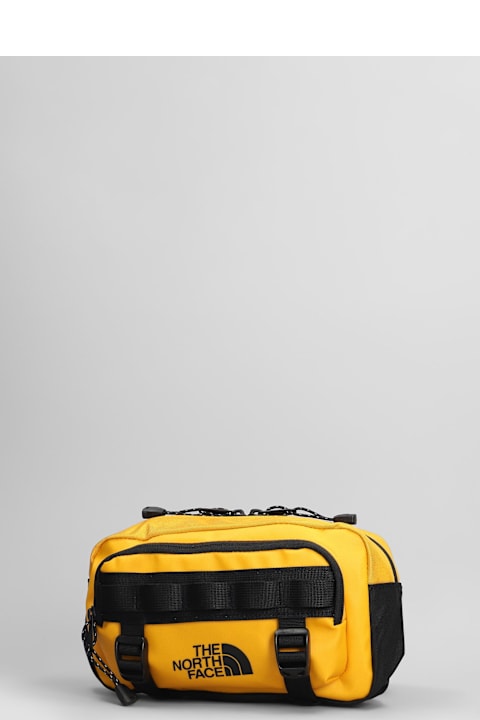 The North Face for Men The North Face Base Camp Lumbar Waist Bag In Yellow Fabric