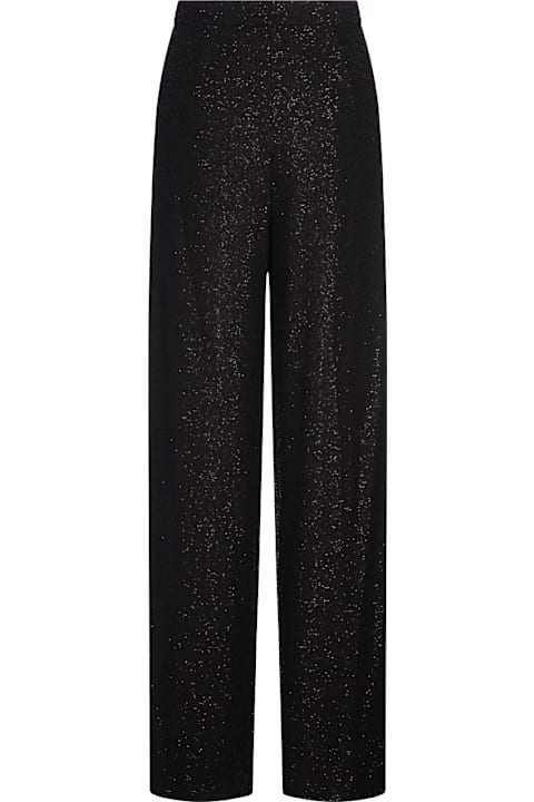 Max Mara Pianoforte Clothing for Women Max Mara Pianoforte Black Navigli Trousers