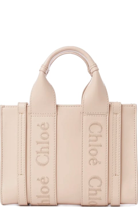 ウィメンズ Chloéのトートバッグ Chloé Woody Mini Tote Bag