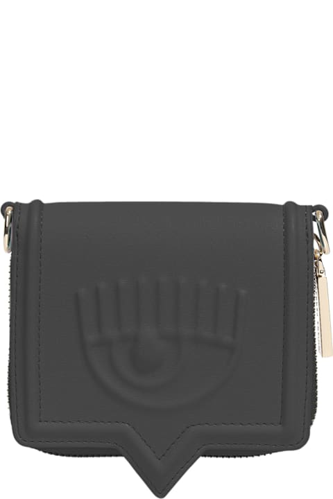 Chiara Ferragni Wallets for Women Chiara Ferragni Chiara Ferragni Black Wallet