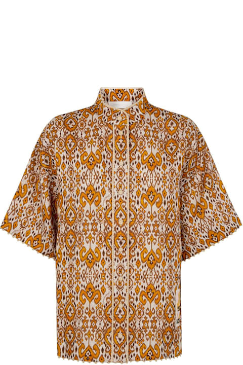 Zimmermann Clothing for Women Zimmermann Wylie Relaxed Shirt