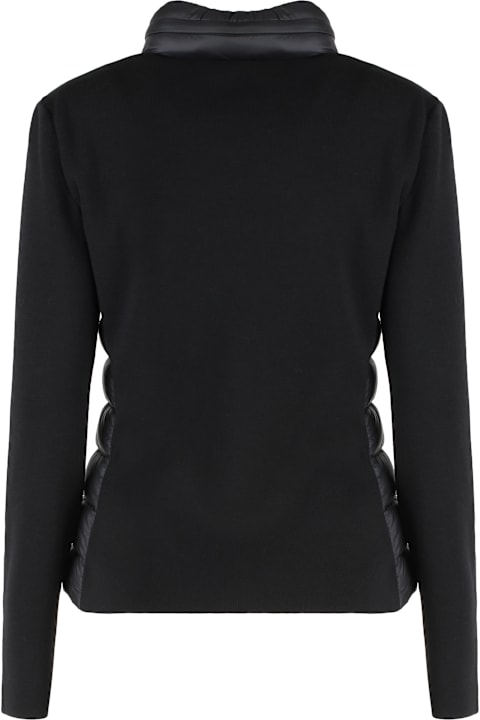 ウィメンズ Monclerのニットウェア Moncler Cardigan With Padded Front Panel
