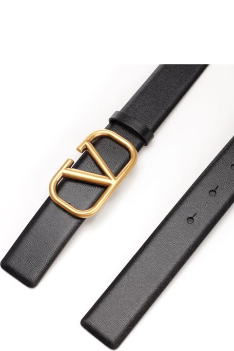 Belts for Men Valentino Garavani Vlogo Belt