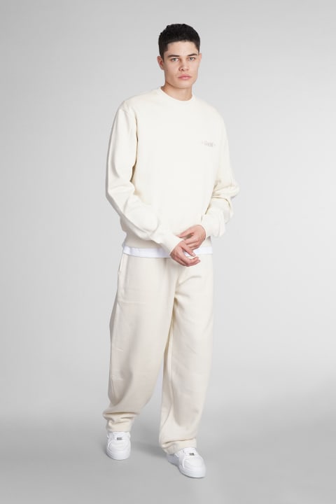 Pants In Beige Cotton