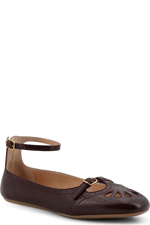 Chloé Misty Leather Ballerinas