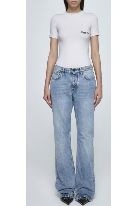 Balenciaga الجينز لـ السيدات Balenciaga Low-waist Jeans