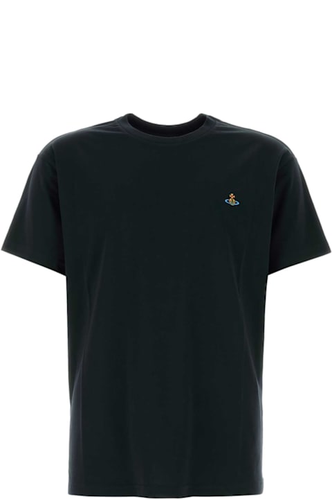Vivienne Westwood Kids Vivienne Westwood Black Cotton T-shirt