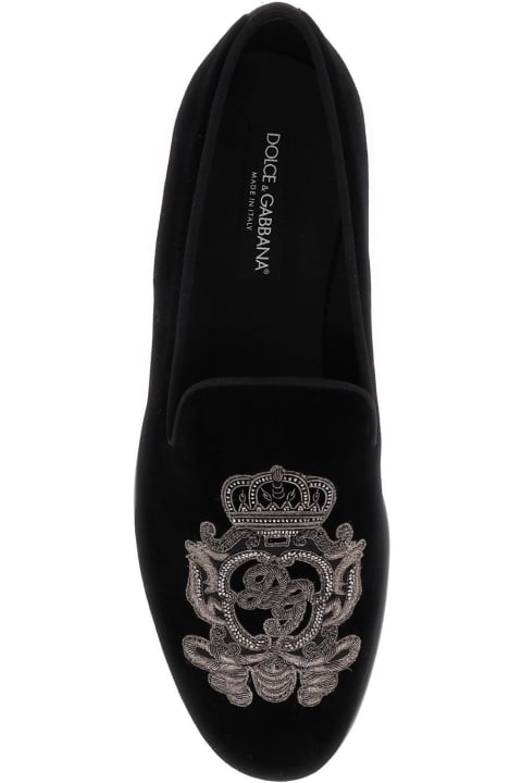 Shoes for Men Dolce & Gabbana Velvet Loafers