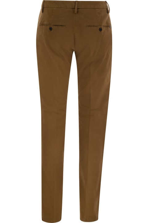 Homeware Dondup Spiritissimo - Regular Chino Trousers In Light Gabardine