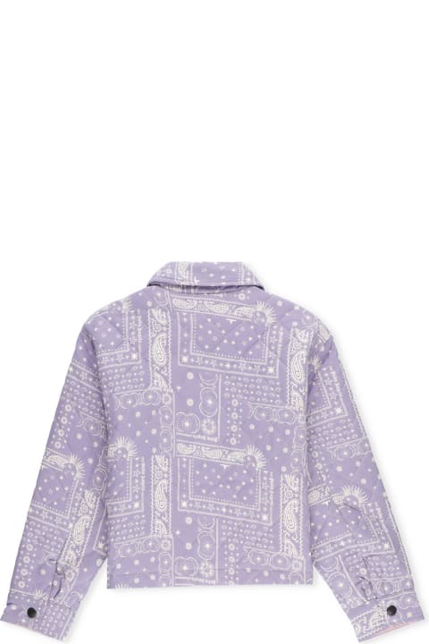 Topwear for Girls Palm Angels Astro Paisley Jacket