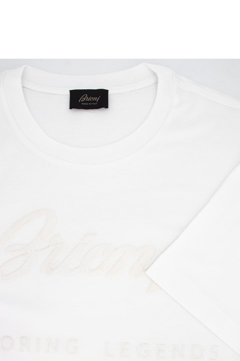 Brioni T-shirt With Logo | italist Brioni T-shirt With Logo | italist