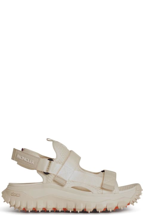 Moncler for Women Moncler 'trailgrip' Ivory Mesh Sandals