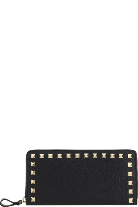 آخر صيحات الموضة من السيدات Valentino Garavani Valentino Garavani Rockstud Flap French Wallet