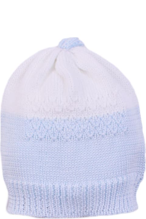 ベビーボーイズ Piccola Giuggiolaのアクセサリー＆ギフト Piccola Giuggiola Cotton Knitted Hat