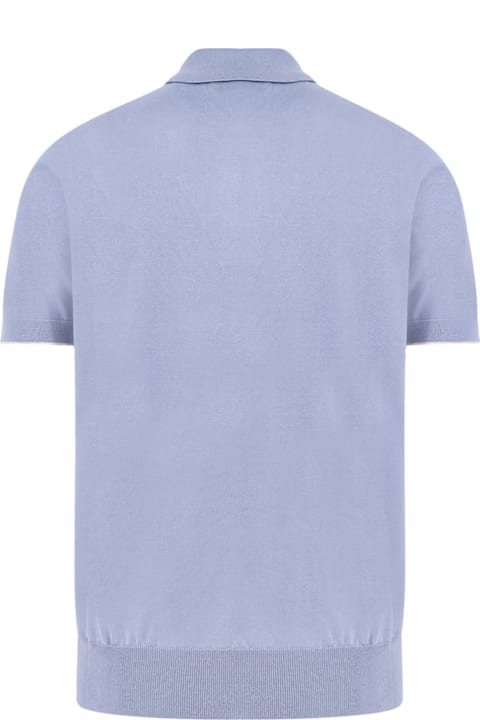 Topwear for Men Brunello Cucinelli Cotton Lightweight Knit Polo