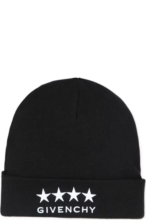 Givenchy Accessories & Gifts for Girls Givenchy Givenchy Kids Hats Black