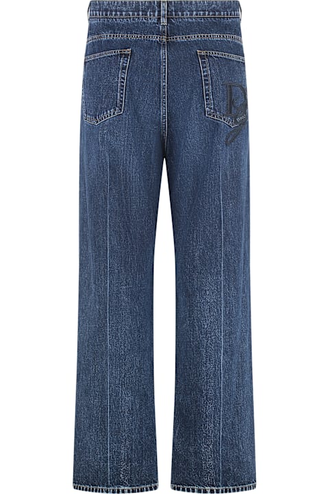 Fashion for Men Dolce & Gabbana Wide Leg Jeans
