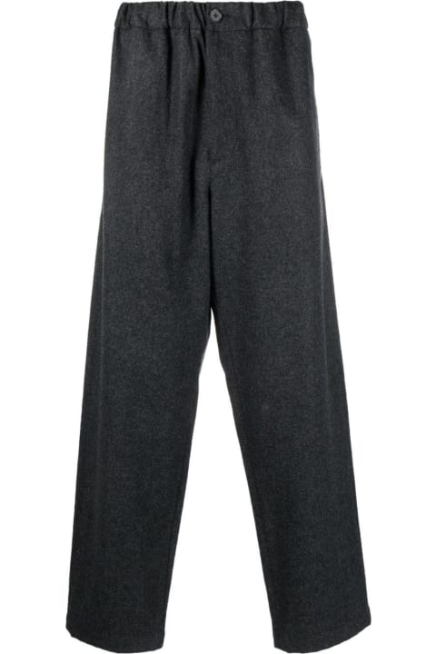 Jil Sander Pants for Men Jil Sander Grey Cotton Trousers
