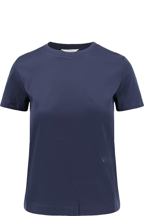Homeware Max Mara Logo Embroidered Crewneck T-shirt