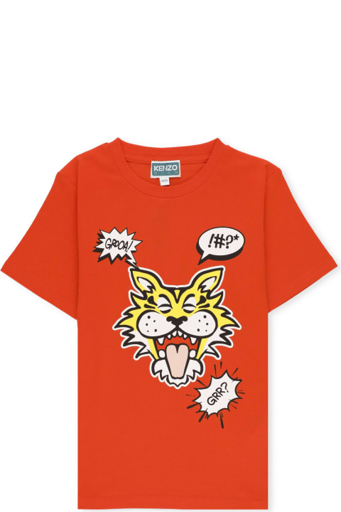 Kenzo Kids T-Shirts & Polo Shirts for Boys Kenzo Kids T-shirt With Print