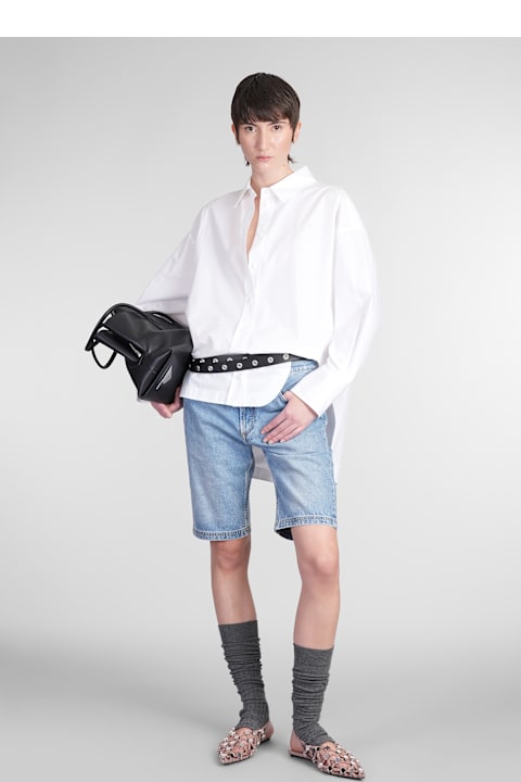 The Attico Topwear for Women The Attico Shirt In White Cotton