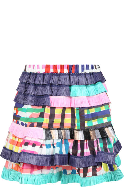 Multicolor Skirt For Girl