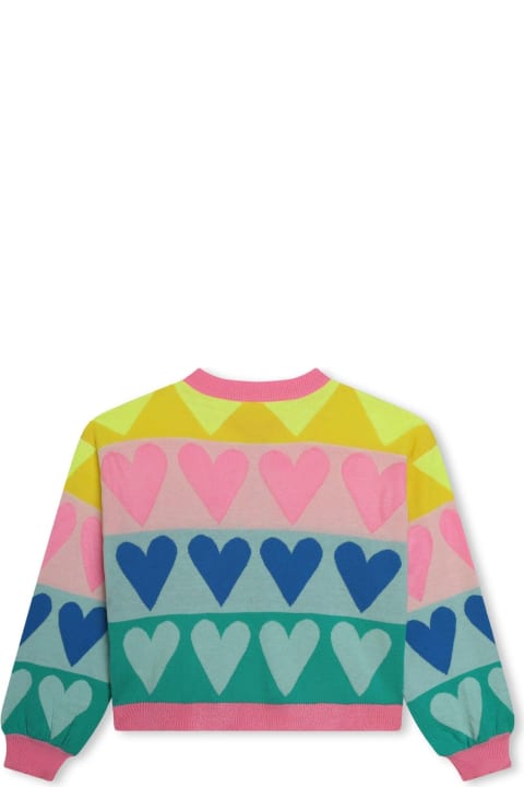 Billieblush Sweaters & Sweatshirts for Girls Billieblush Cardigan Con Stampa