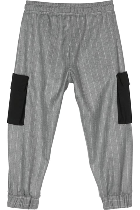 Homeware Aspesi Gray Cargo Trousers Boy